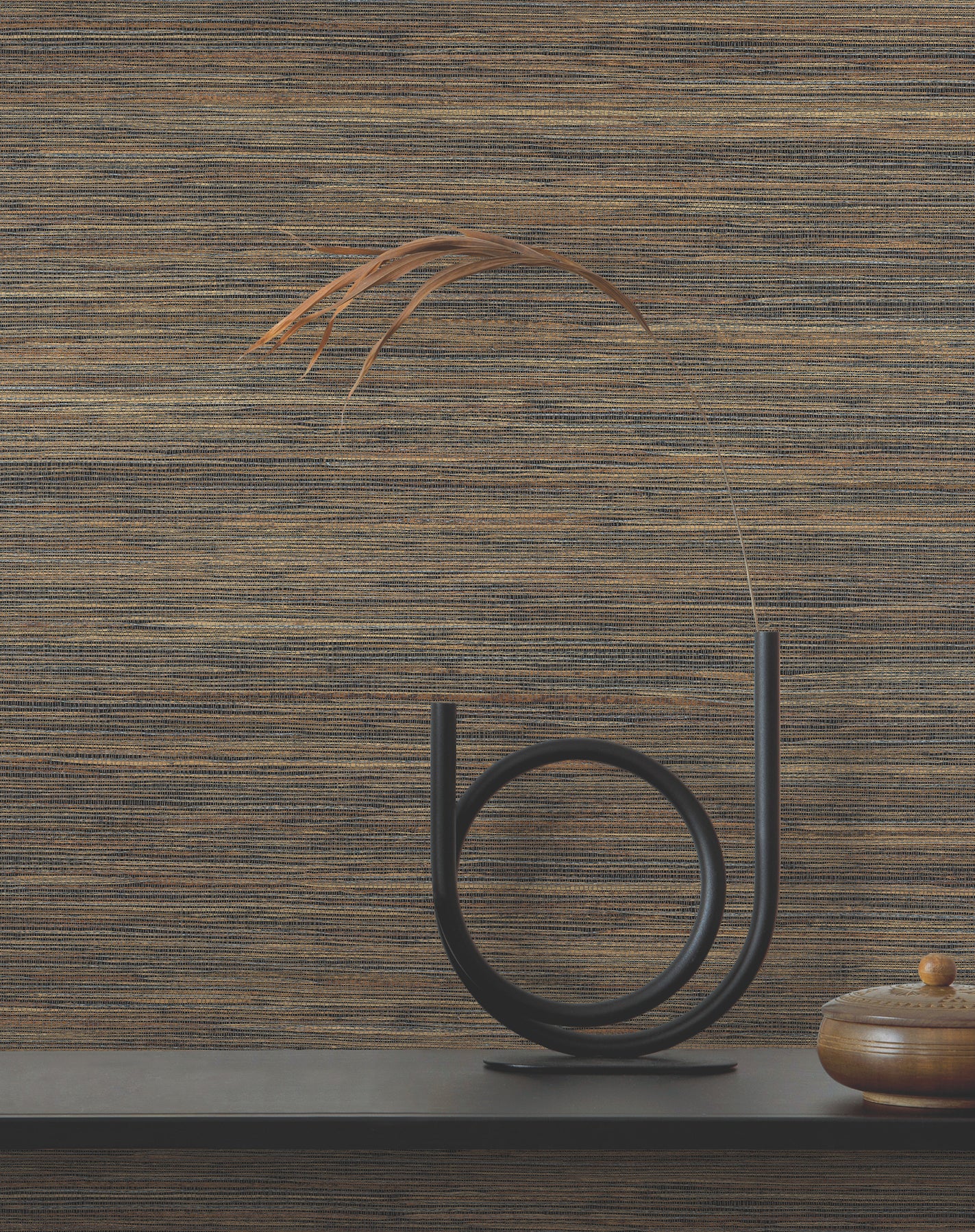 York Wallcoverings Ronald Redding Misty Hemp Multi Wallpaper Grasscloth Naturals Multi  Wallpaper - YGL7088