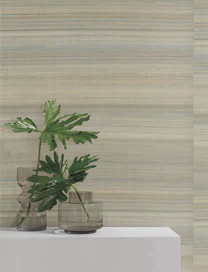 York Wallcoverings Ronald Redding Horizon Abaca Latte Wallpaper Grasscloth Naturals Latte  Wallpaper - YGL7091