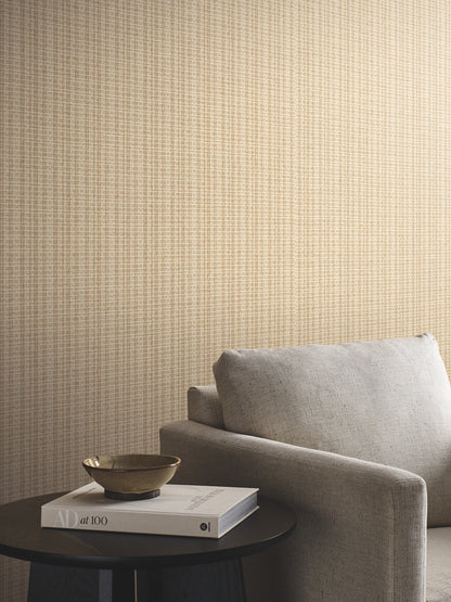 York Wallcoverings Ronald Redding Twist Paperweave Wheat Wallpaper Paper Weave Naturals Wheat  Wallpaper - YGL7093