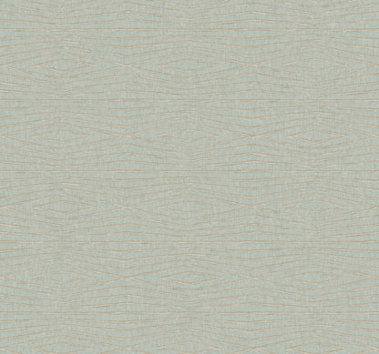 York Wallcoverings Tea Garden II Daystone Soft Jade Wallpaper Transitional Geometrics Greens   - ZA8012