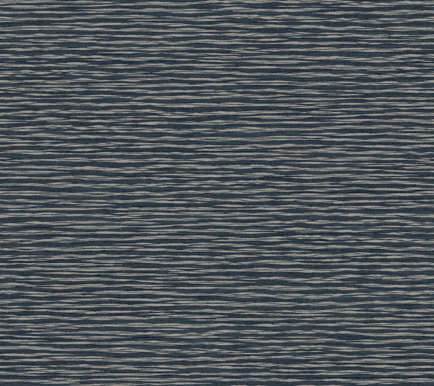 York Wallcoverings Tea Garden II Lotus Weave Navy Wallpaper Eclectic Faux Grasscloth Blues   - ZA8042