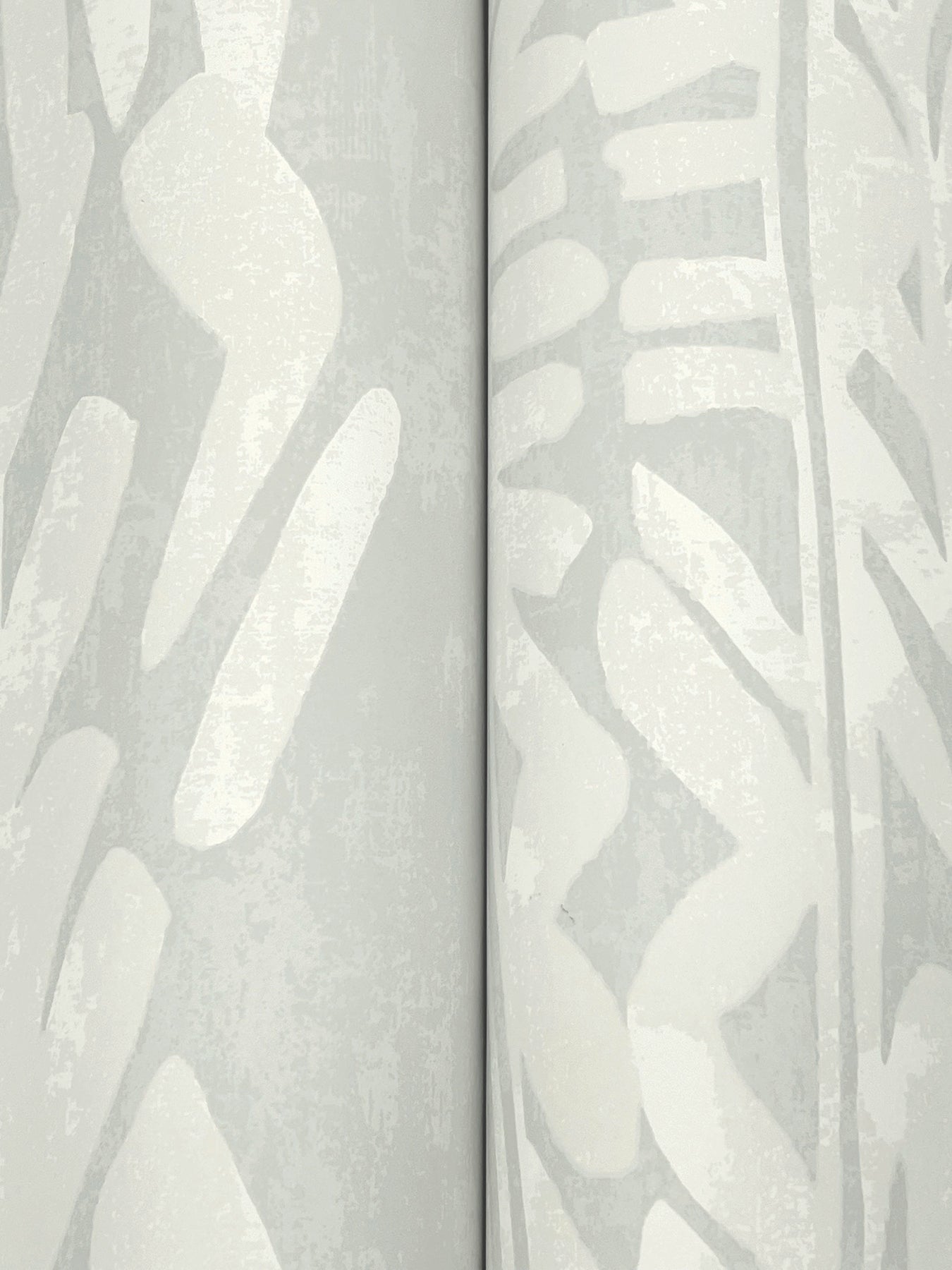 York Wallcoverings Tea Garden II Timira Grey Wallpaper Tropical Botanical Greys   - ZA8061