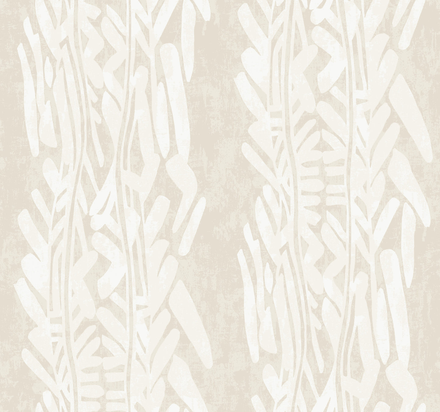 York Wallcoverings Tea Garden II Timira Beige Wallpaper Tropical Botanical Beiges   - ZA8063