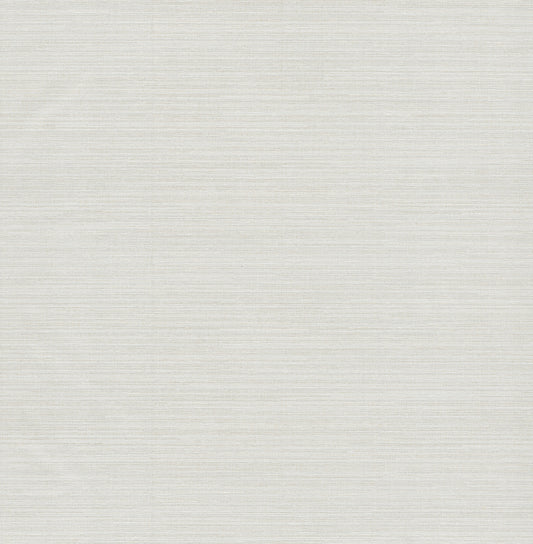 York Wallcoverings Tea Garden II Amyra Silk White Wallpaper Eclectic Weaves Whites and Off-Whites   - ZA8091N