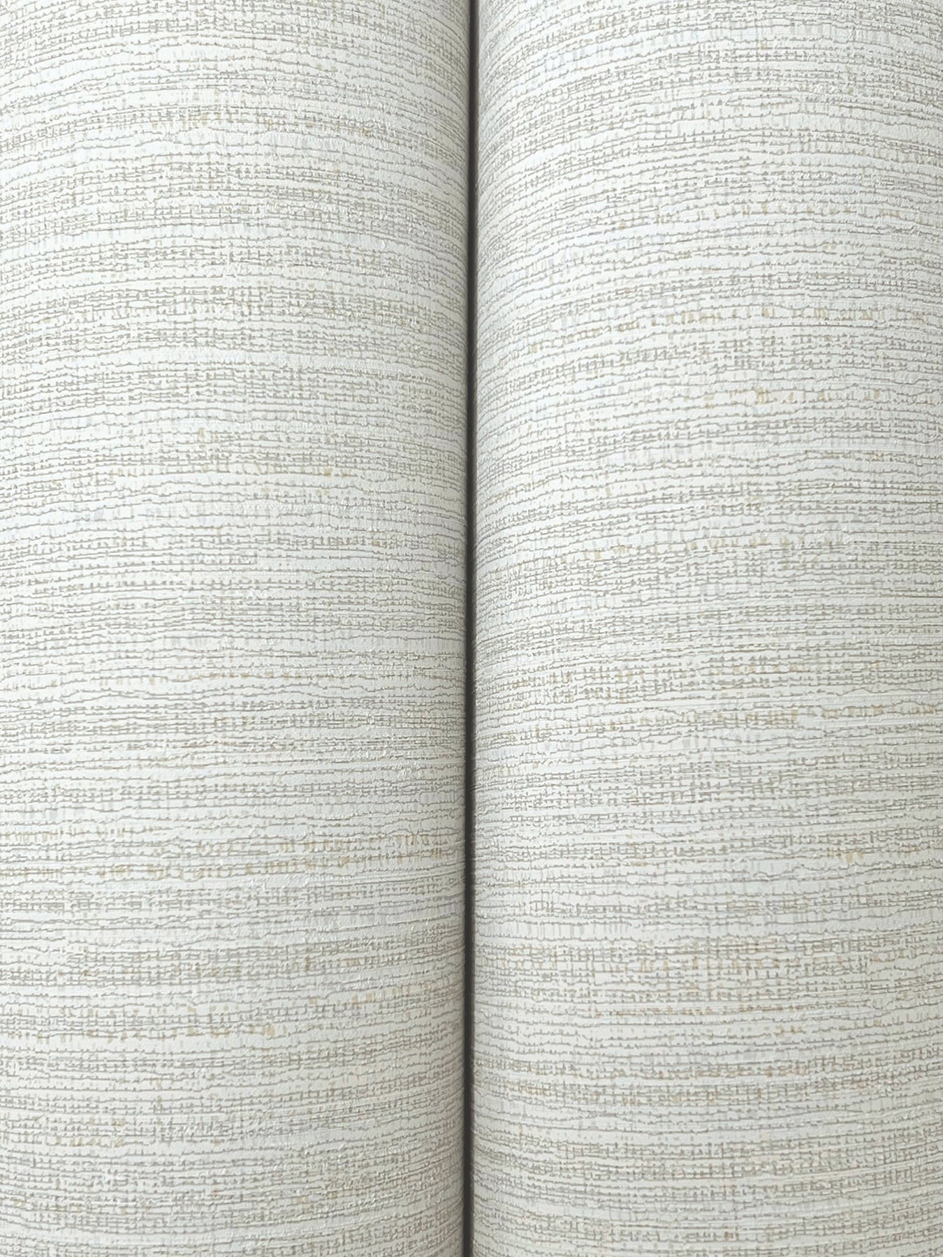 York Wallcoverings Tea Garden II Amyra Silk White Wallpaper Eclectic Weaves Whites and Off-Whites   - ZA8091N