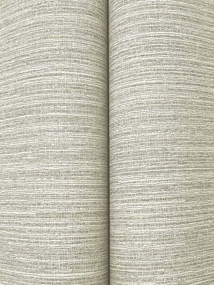 York Wallcoverings Tea Garden II Amyra Silk Almond Wallpaper Eclectic Weaves Beiges   - ZA8093N