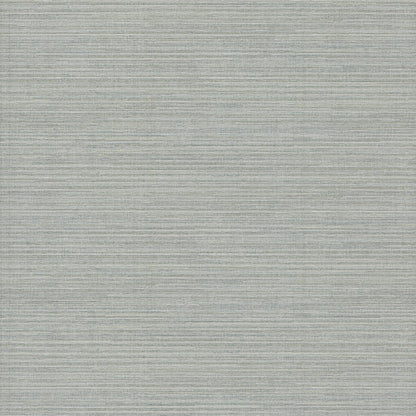 York Wallcoverings Tea Garden II Amyra Silk Grey Wallpaper Eclectic Weaves Greys   - ZA8094N
