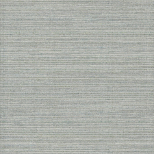 York Wallcoverings Tea Garden II Amyra Silk Grey Wallpaper Eclectic Weaves Greys   - ZA8094N