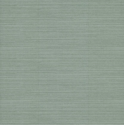 York Wallcoverings Tea Garden II Amyra Silk Sage Wallpaper Eclectic Weaves Greens   - ZA8096N