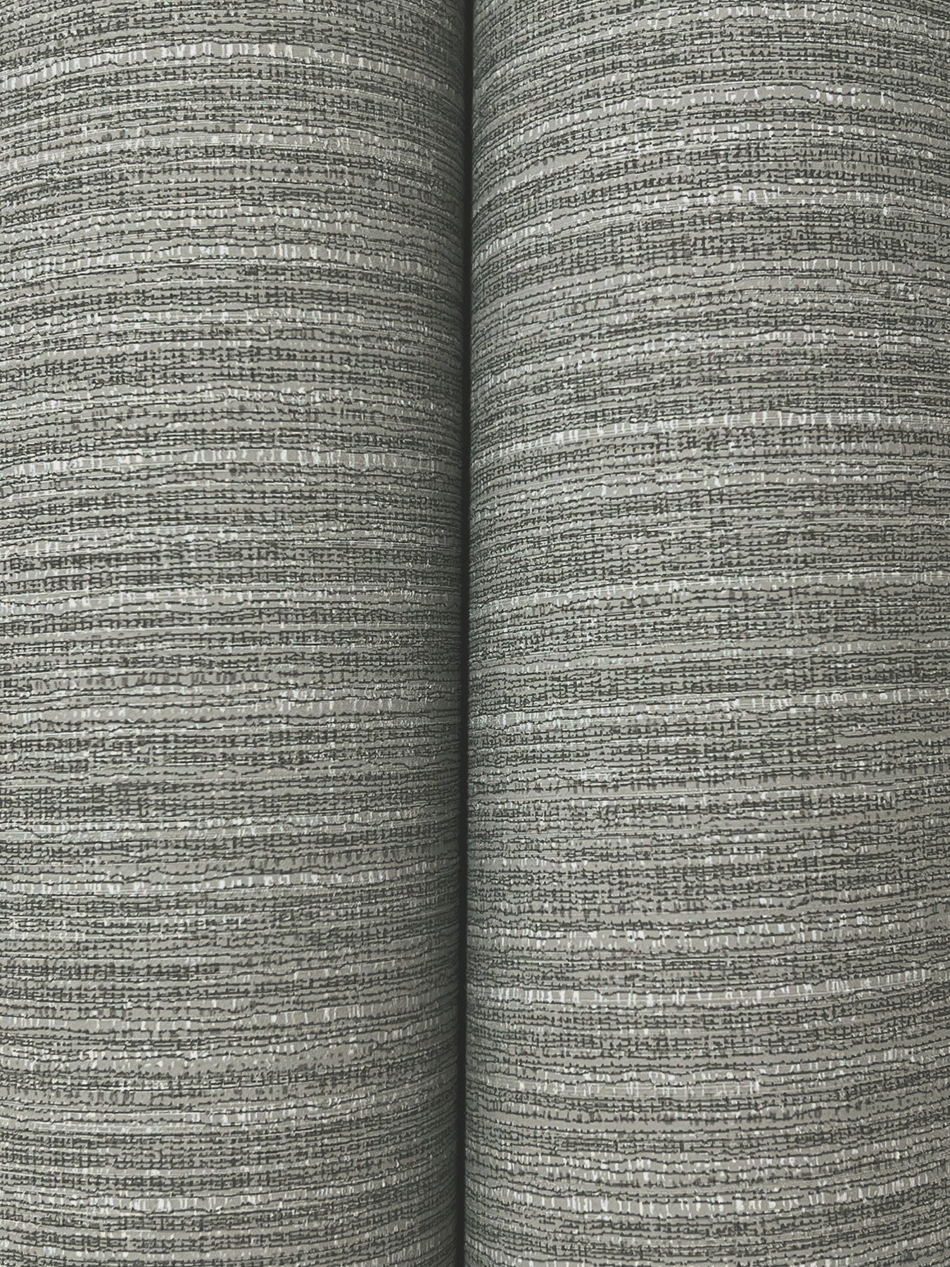 York Wallcoverings Beige and Neutrals Amyra Silk Charcoal Wallpaper Eclectic Weaves Blacks   - ZA8097N