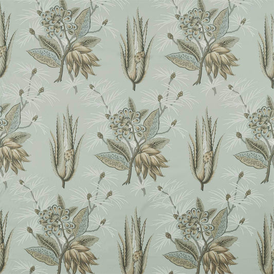 ZOFFANY Desert Flower II Fabric Classic Floral Stone   - ZAQF322696