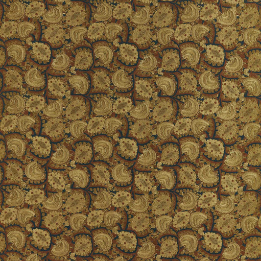 ZOFFANY Suzani Archive Embroidery Fabric Other Antique Gold, Ink   - ZAQF333086