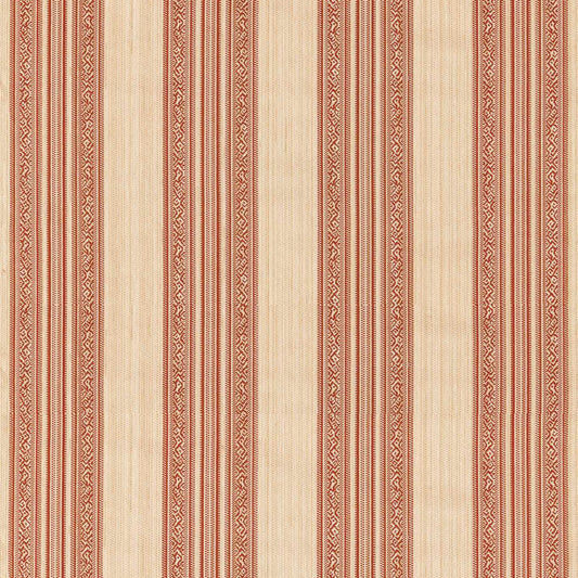 ZOFFANY Hanover Stripe Fabric Stripes Amber   - ZARW333358