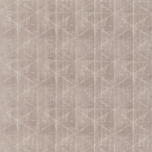ZOFFANY OUTLET Crease Fabric Geometric Taupe   - ZATM332454
