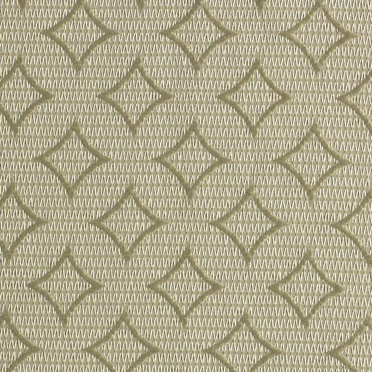 SCALAMANDRE OUTLET  FABRIC GABRIEL CIRCLES  FABRIC GREEN   - ZB 00021578