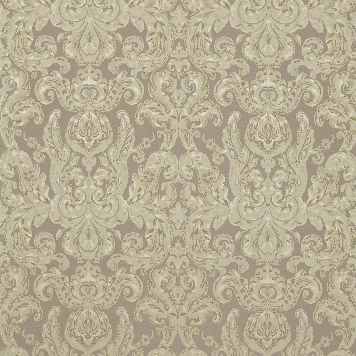 ZOFFANY Brocatello Fabric Damasks Antique Gold   - ZCON331929