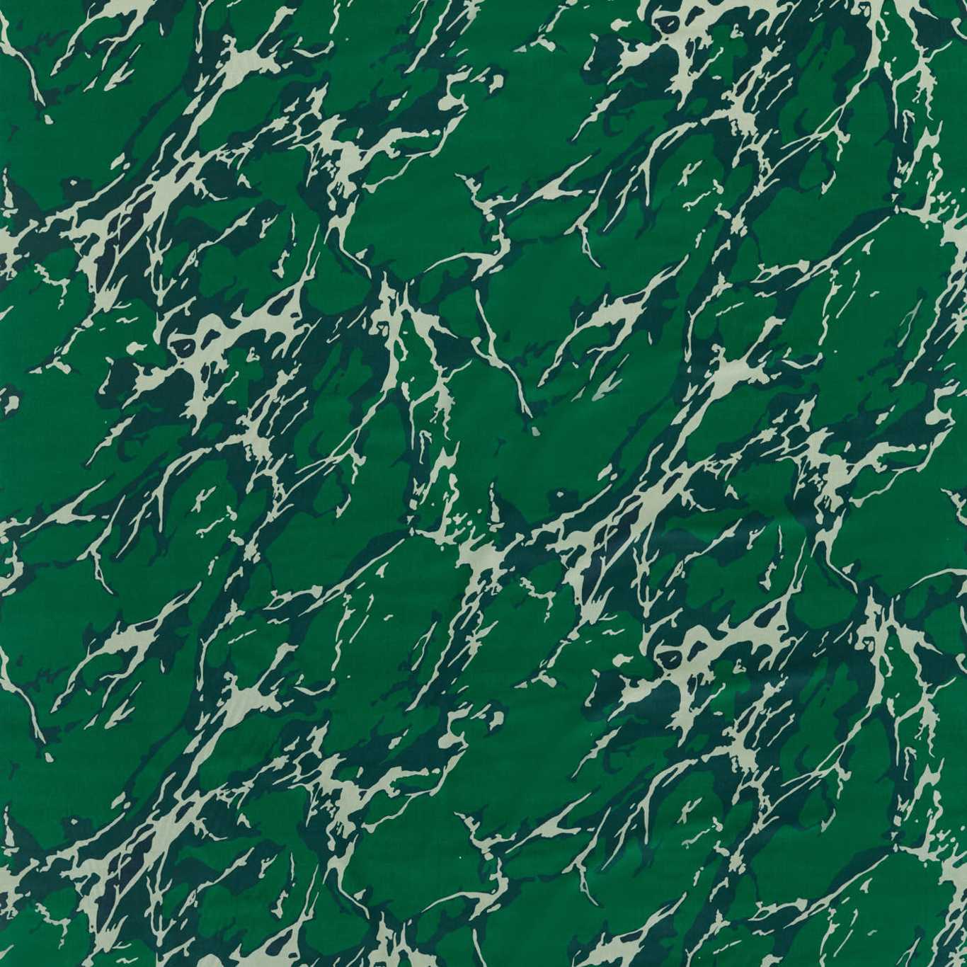 ZOFFANY French Marble Velvet Fabric Abstract , Graphic Malachite   - ZCOT322750