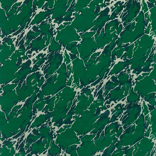 ZOFFANY French Marble Velvet Fabric Abstract , Graphic Malachite   - ZCOT322750