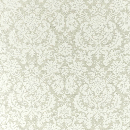 ZOFFANY Tours Weave Fabric Contemporary, Floral Platinum White   - ZDAF333102