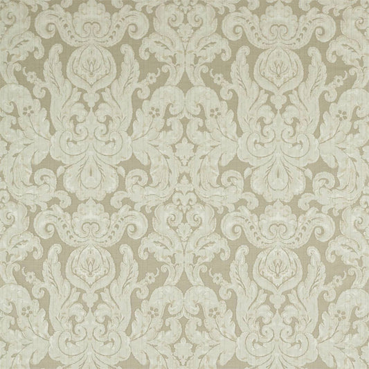 ZOFFANY Brocatello Fabric Contemporary, Floral Stone   - ZDAF333110