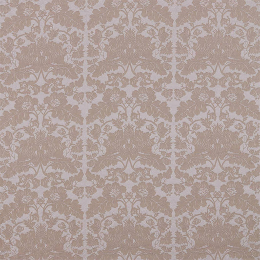 ZOFFANY Villandry Weave Fabric Contemporary, Floral Rose Quartz   - ZDAF333115