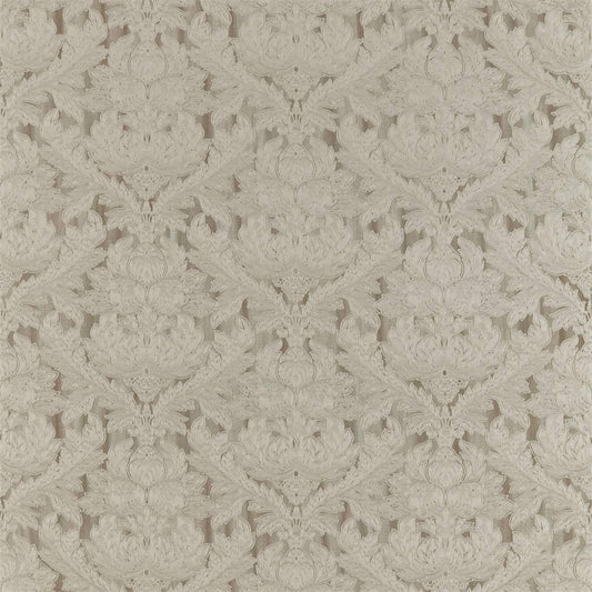 ZOFFANY Heiress Damask Fabric Damasks Stone   - ZDAR332971