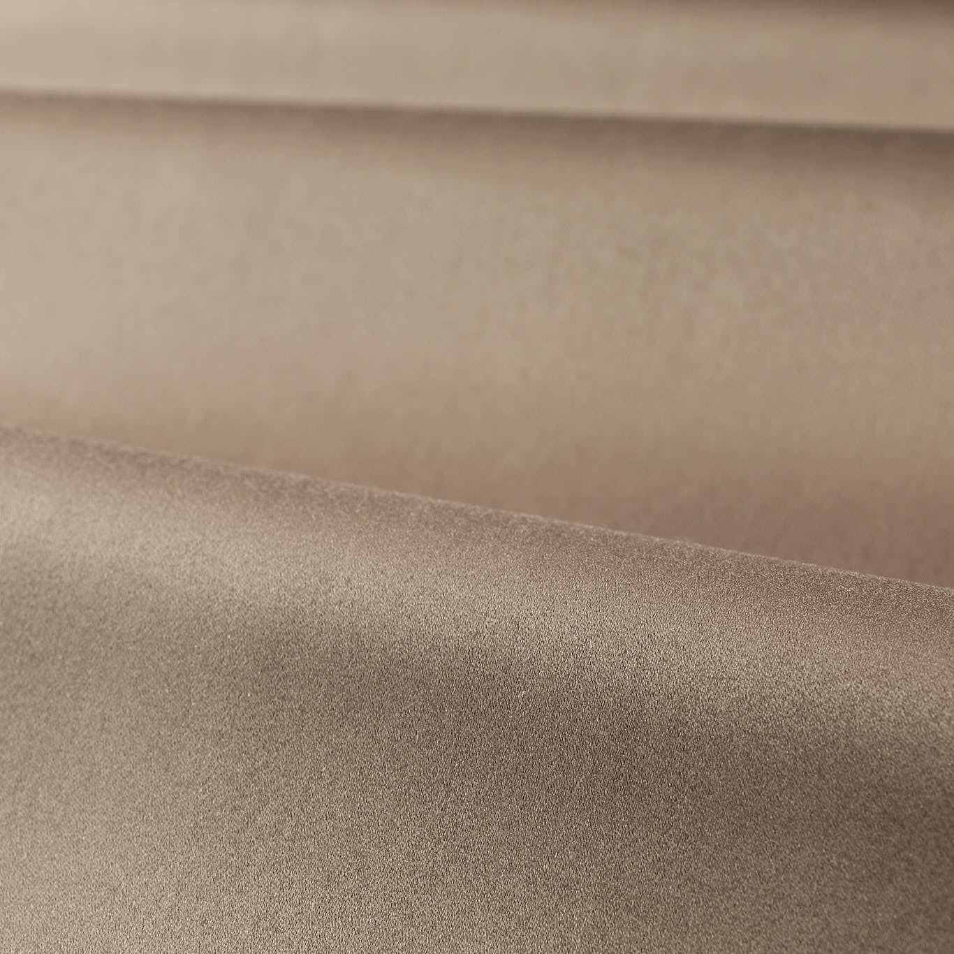 ZOFFANY Zoffany Wool Satin Fabric Plains , Textures Taupe   - ZDEC333264