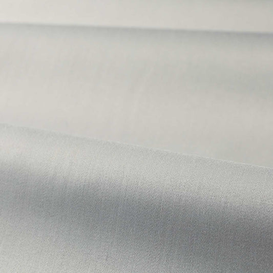 ZOFFANY Zoffany Wool Satin Fabric Plains , Textures Platinum Grey   - ZDEC333266
