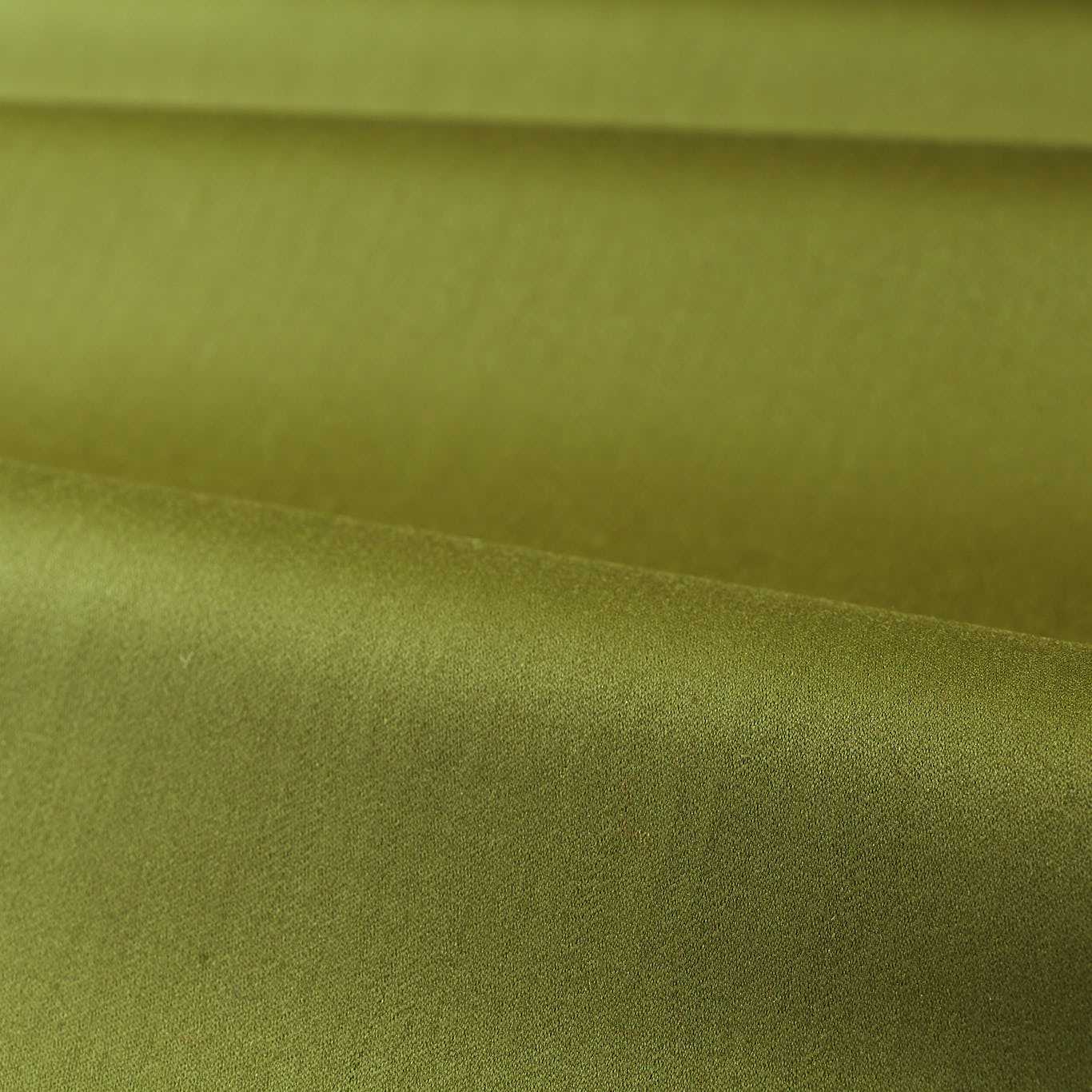 ZOFFANY Zoffany Wool Satin Fabric Plains , Textures Olive   - ZDEC333272