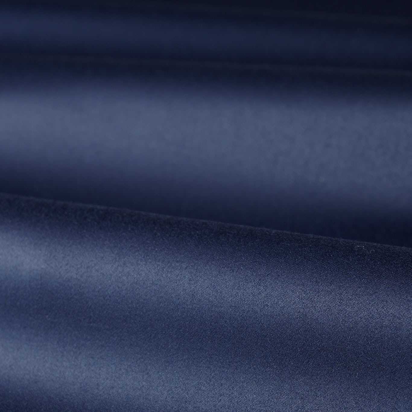 ZOFFANY Zoffany Wool Satin Fabric Plains , Textures Indigo   - ZDEC333280