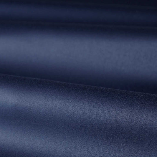 ZOFFANY Zoffany Wool Satin Fabric Plains , Textures Indigo   - ZDEC333280