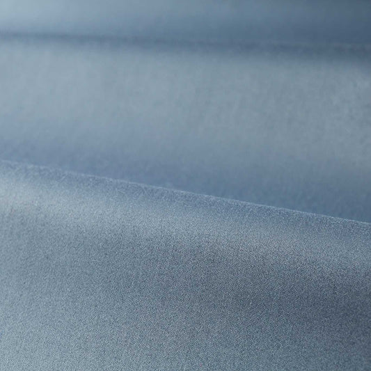 ZOFFANY Zoffany Wool Satin Fabric Plains , Textures Blue Stone   - ZDEC333281