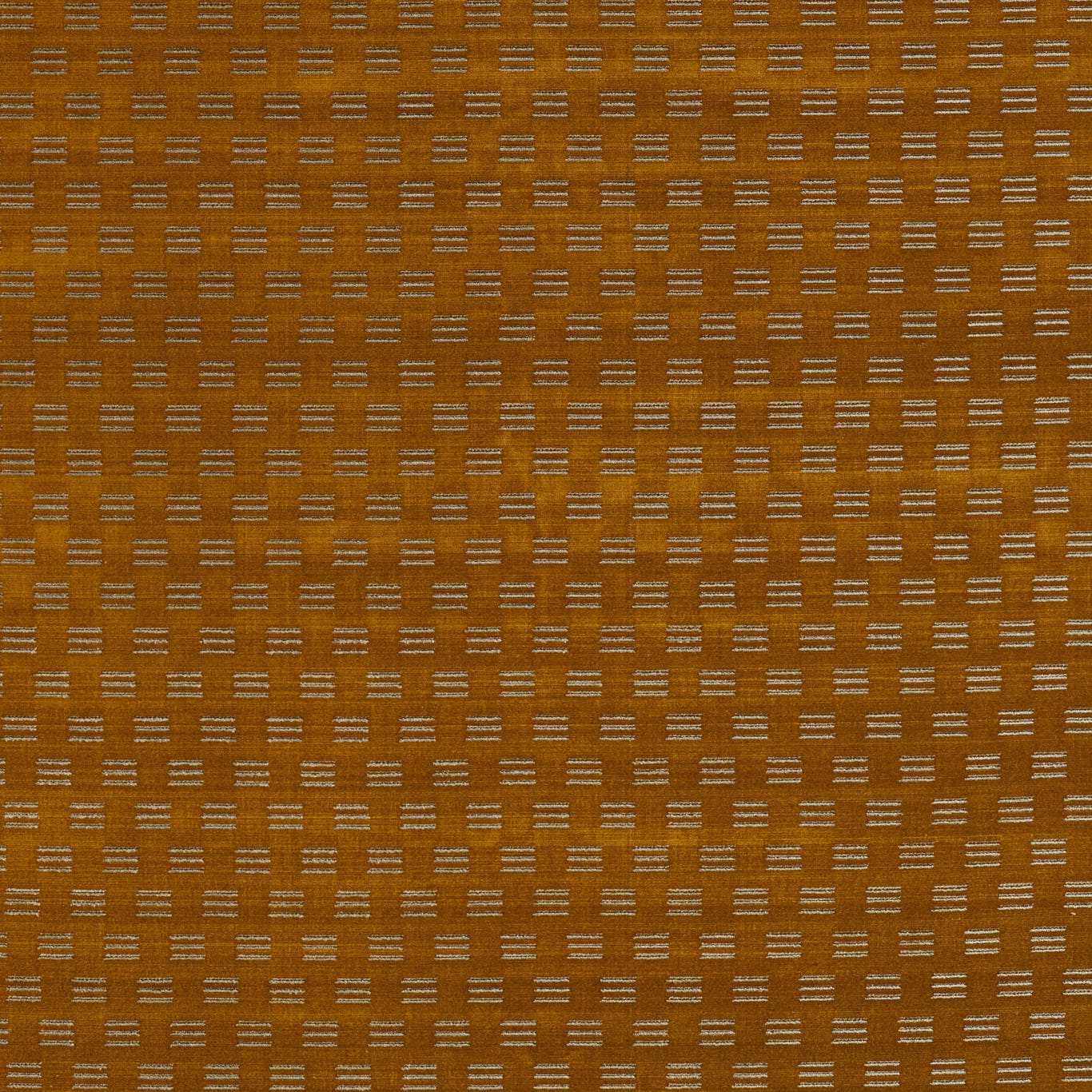 ZOFFANY Mustak Fabric Geometric Amber   - ZDEV333315