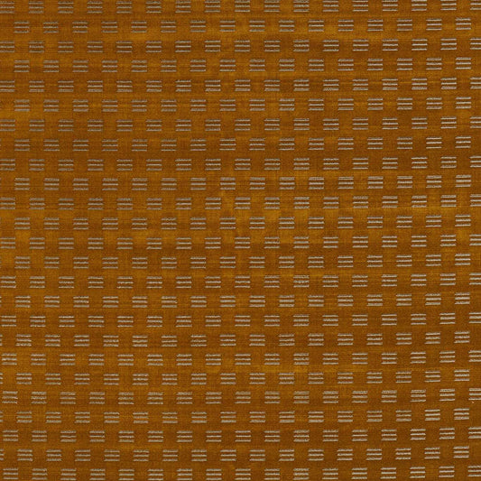 ZOFFANY Mustak Fabric Geometric Amber   - ZDEV333315