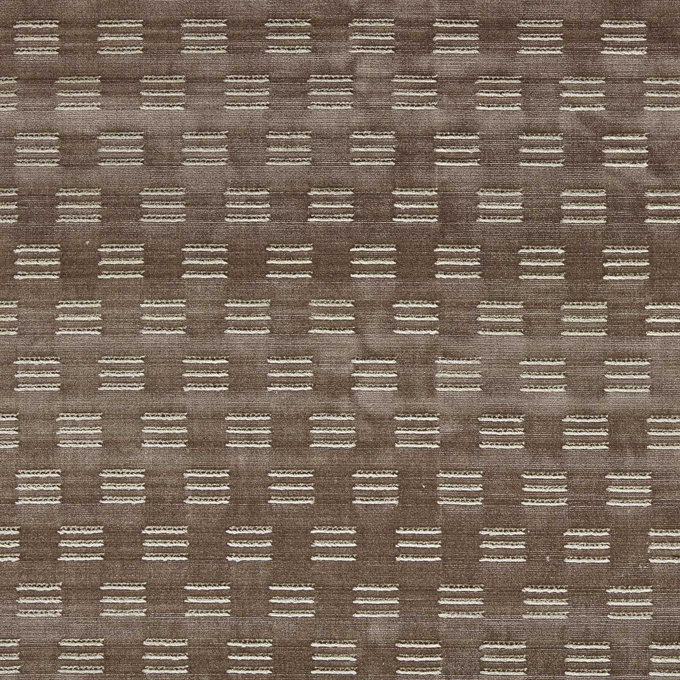 ZOFFANY Mustak Fabric Geometric Taupe   - ZDMV333518