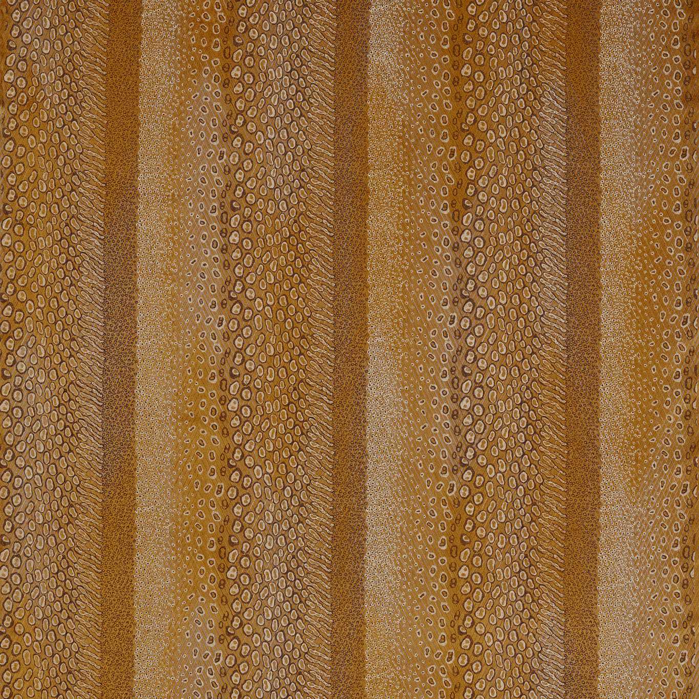 ZOFFANY Nyala Fabric Abstract , Graphic Amber   - ZDMV333520