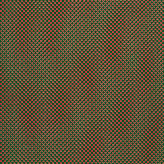 ZOFFANY Domino Spot Fabric Spots Huntsman Green   - ZDOM333326