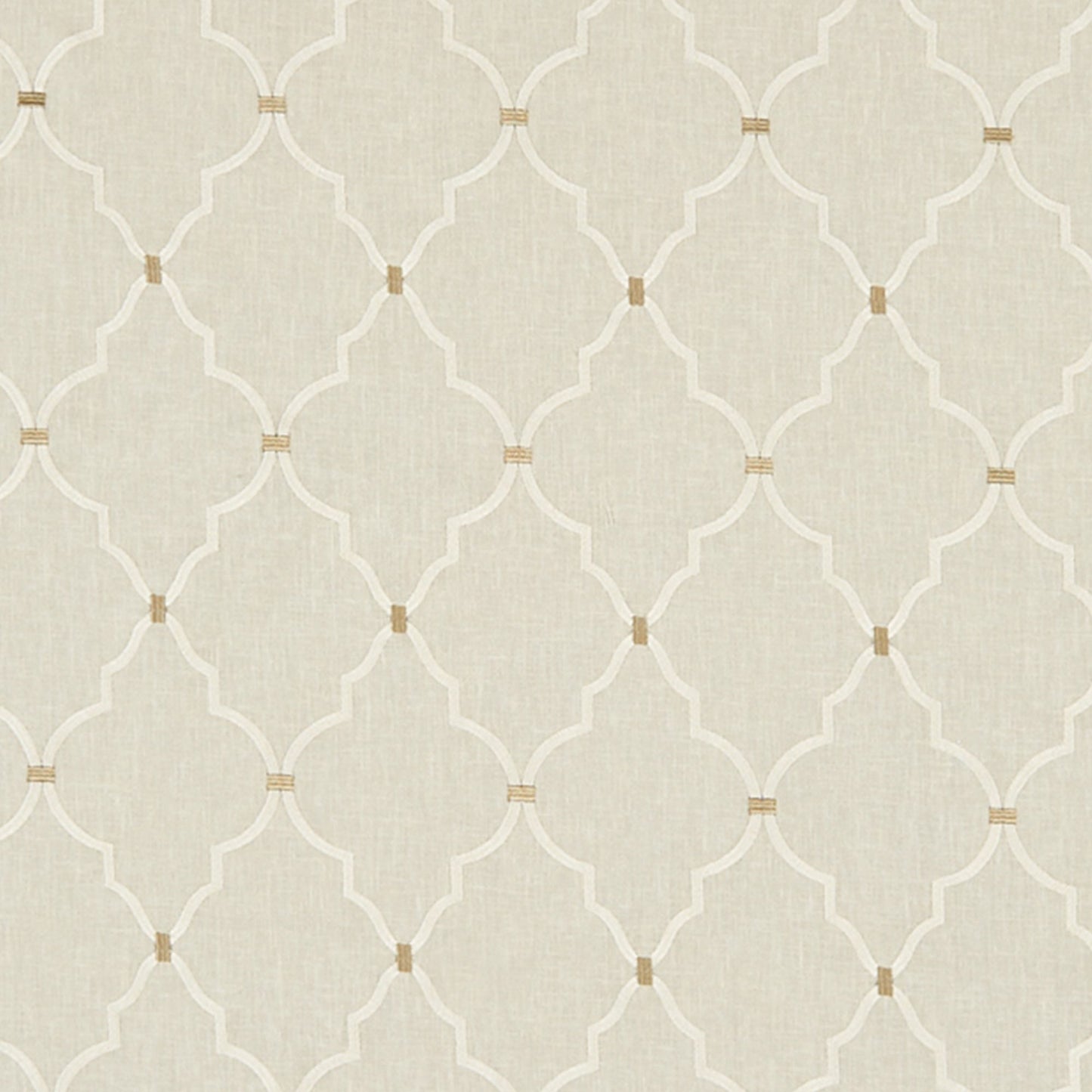 JF Fabrics ZELDA 11 Fabric Traditional,Transitional,Contemporary,Geometric Creme,Beige  Embroidery - 7626511 J8201