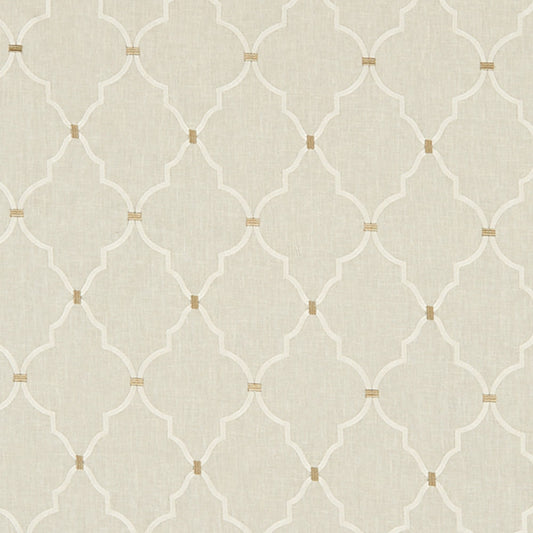 JF Fabrics ZELDA 11 Fabric Traditional,Transitional,Contemporary,Geometric Creme,Beige  Embroidery - 7626511 J8201