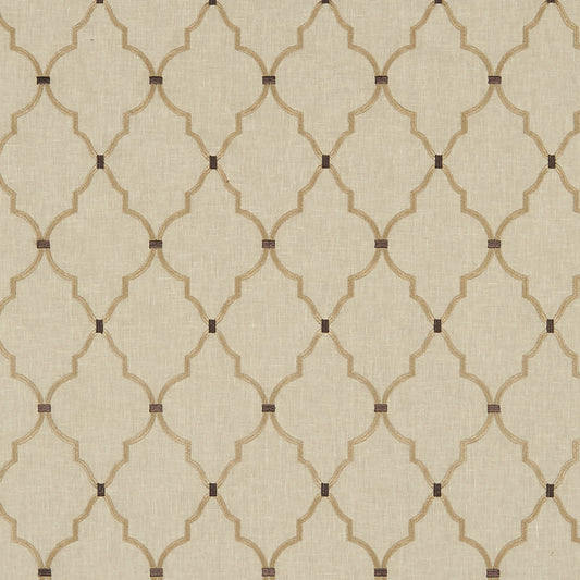 JF Fabrics ZELDA 32 Fabric Traditional,Transitional,Contemporary,Geometric Creme,Beige  Embroidery - 7626532 J8201