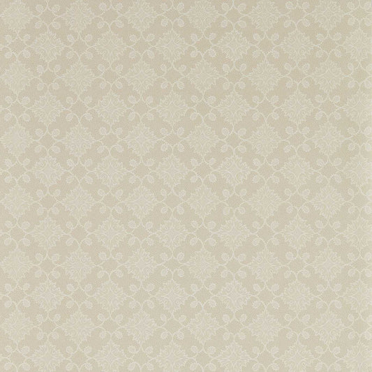 ZOFFANY Floral Tracery Wallpaper Geometric Harbour Grey  Flexo-Printed Wallpaper - ZEND313086