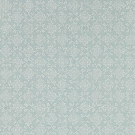 ZOFFANY Floral Tracery Wallpaper Geometric Wedgewood Blue  Flexo-Printed Wallpaper - ZEND313088