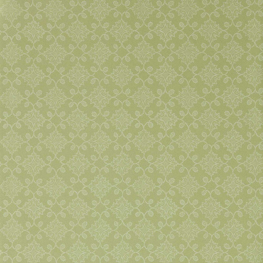 ZOFFANY Floral Tracery Wallpaper Geometric Fennel  Flexo-Printed Wallpaper - ZEND313089