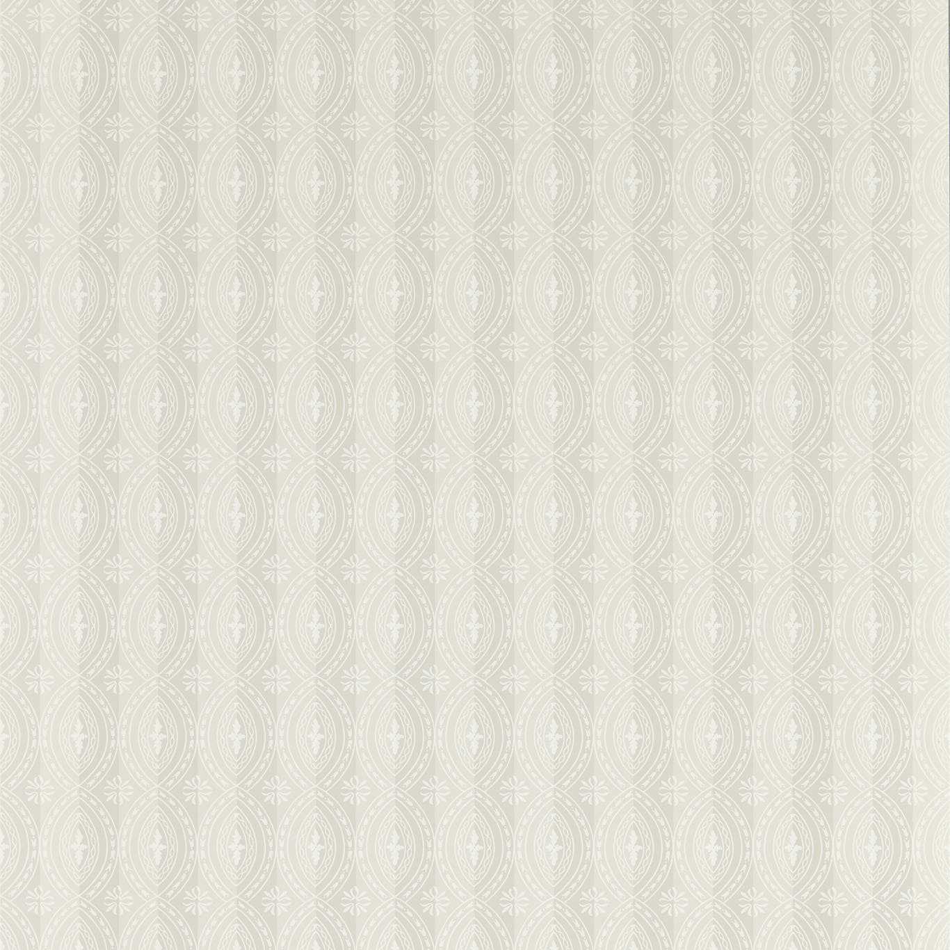 ZOFFANY Semper Wallpaper Geometric Empire Grey  Rotary Printed Wallpaper - ZEND313092