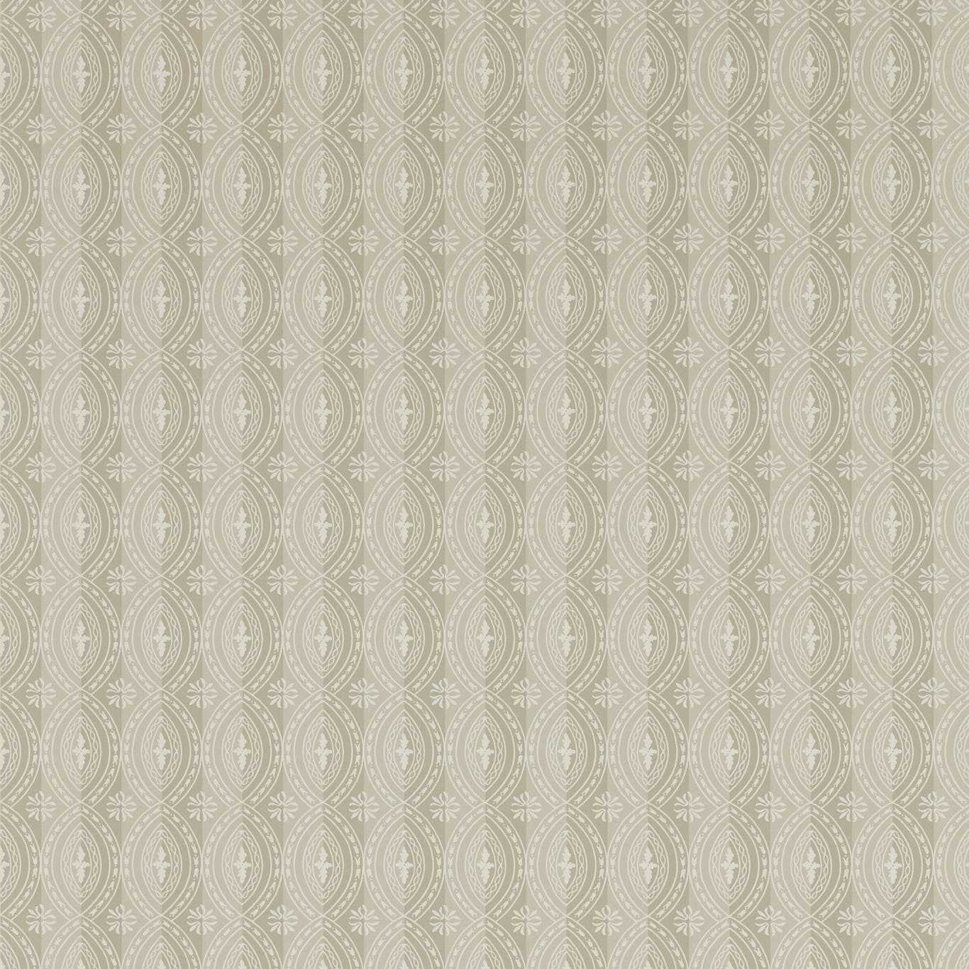ZOFFANY Semper Wallpaper Geometric Paris Grey  Rotary Printed Wallpaper - ZEND313095