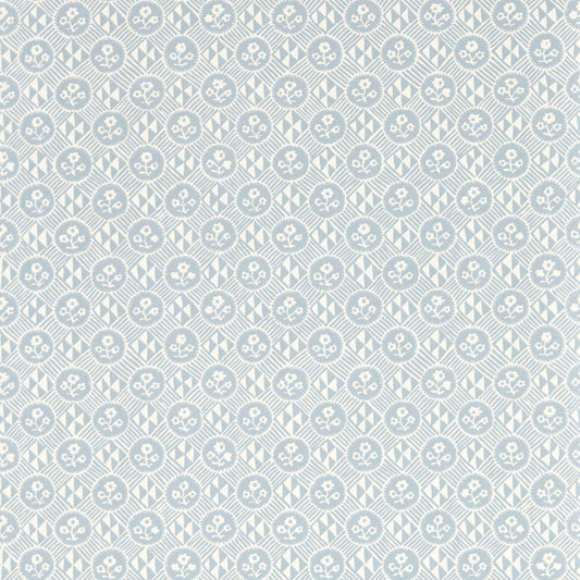 ZOFFANY Diamonds & Flowers Wallpaper Geometric Shetland  Flexo-Printed Wallpaper - ZEND313104
