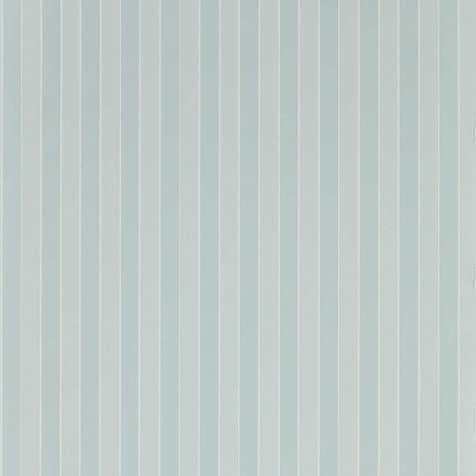 ZOFFANY Semper Stripe Wallpaper Stripes Wedgwood Blue  Rotary Printed Wallpaper - ZEND313107