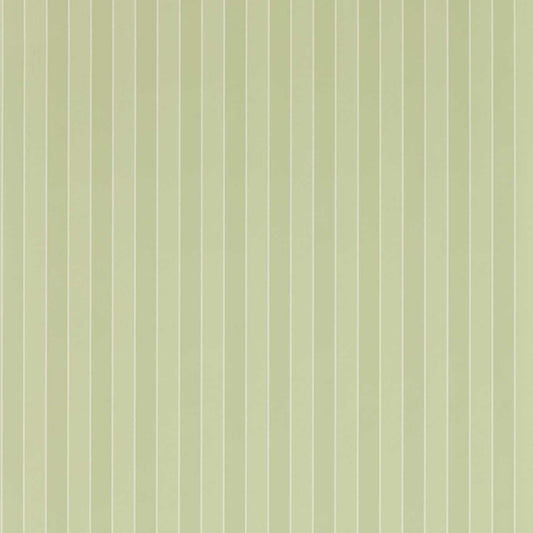 ZOFFANY Semper Stripe Wallpaper Stripes Pale Evergreen  Rotary Printed Wallpaper - ZEND313110