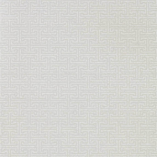 ZOFFANY Ormonde Key Wallpaper Plains , Textures Silver  Rotary Wide Width Printed Wallpaper - ZFOW312939