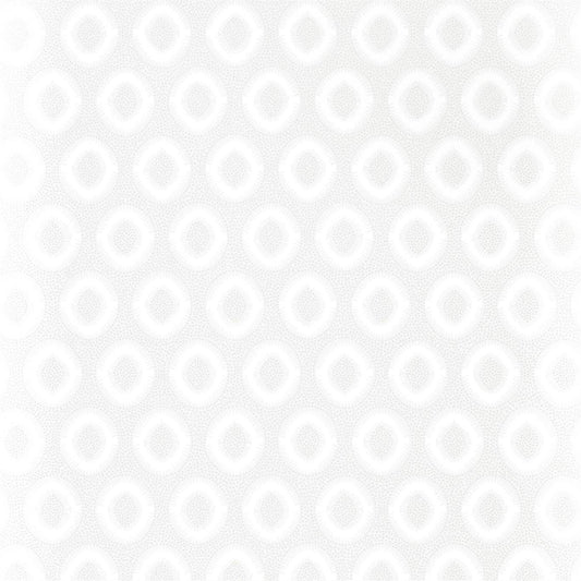 ZOFFANY Tallulah Plain Wallpaper Plains , Textures Perfect White  Rotary Wide Width Printed Wallpaper - ZFOW312961